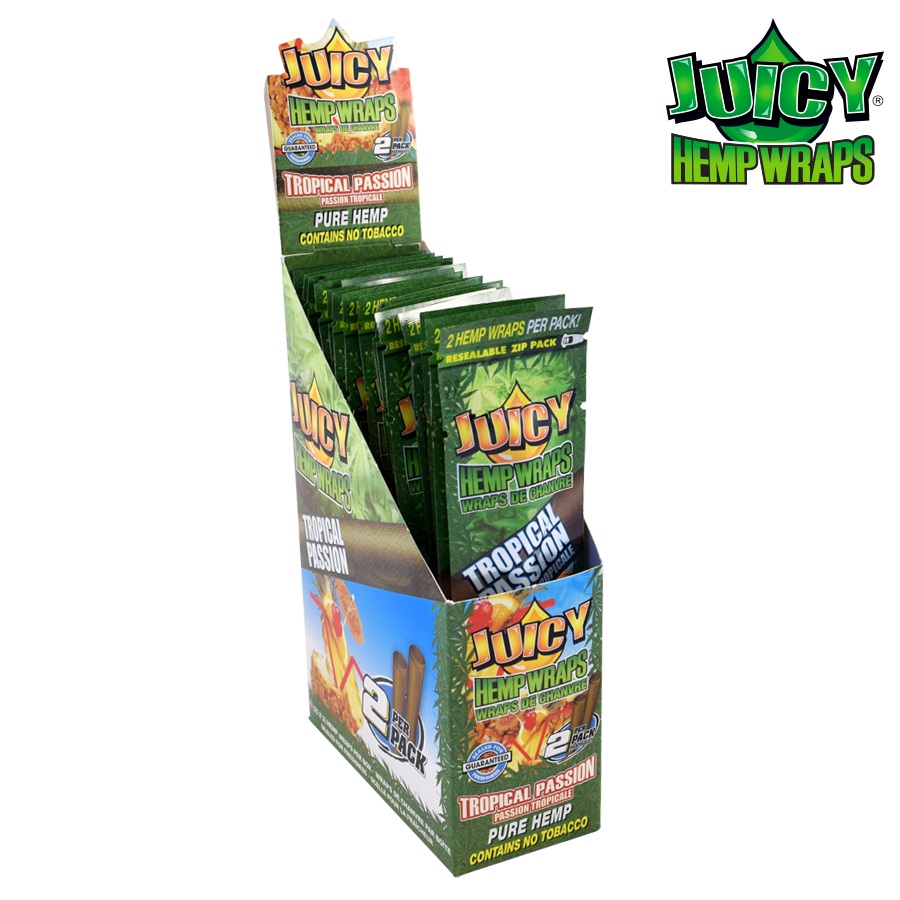 JUICY JAYS TROPICAL HEMP WRAPS