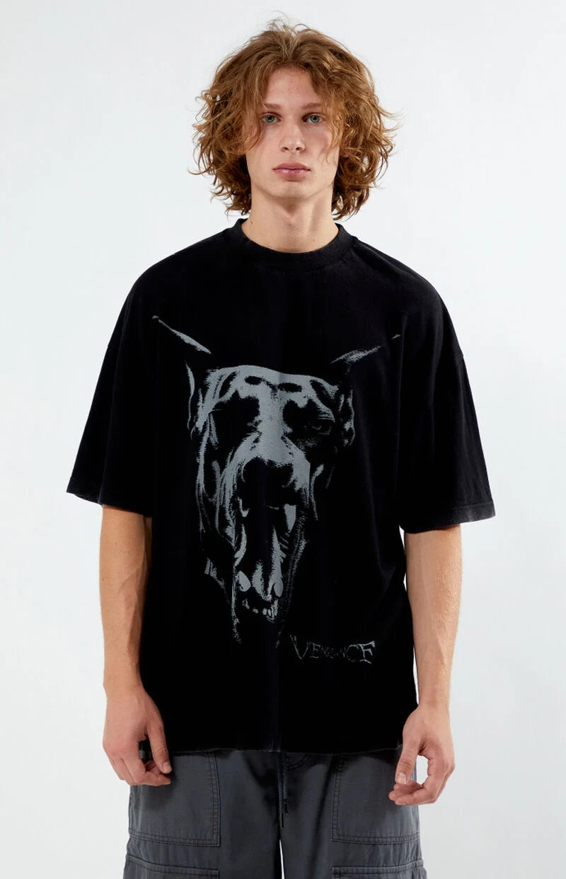 RAMNATH Doberman Graphic T-Shirt