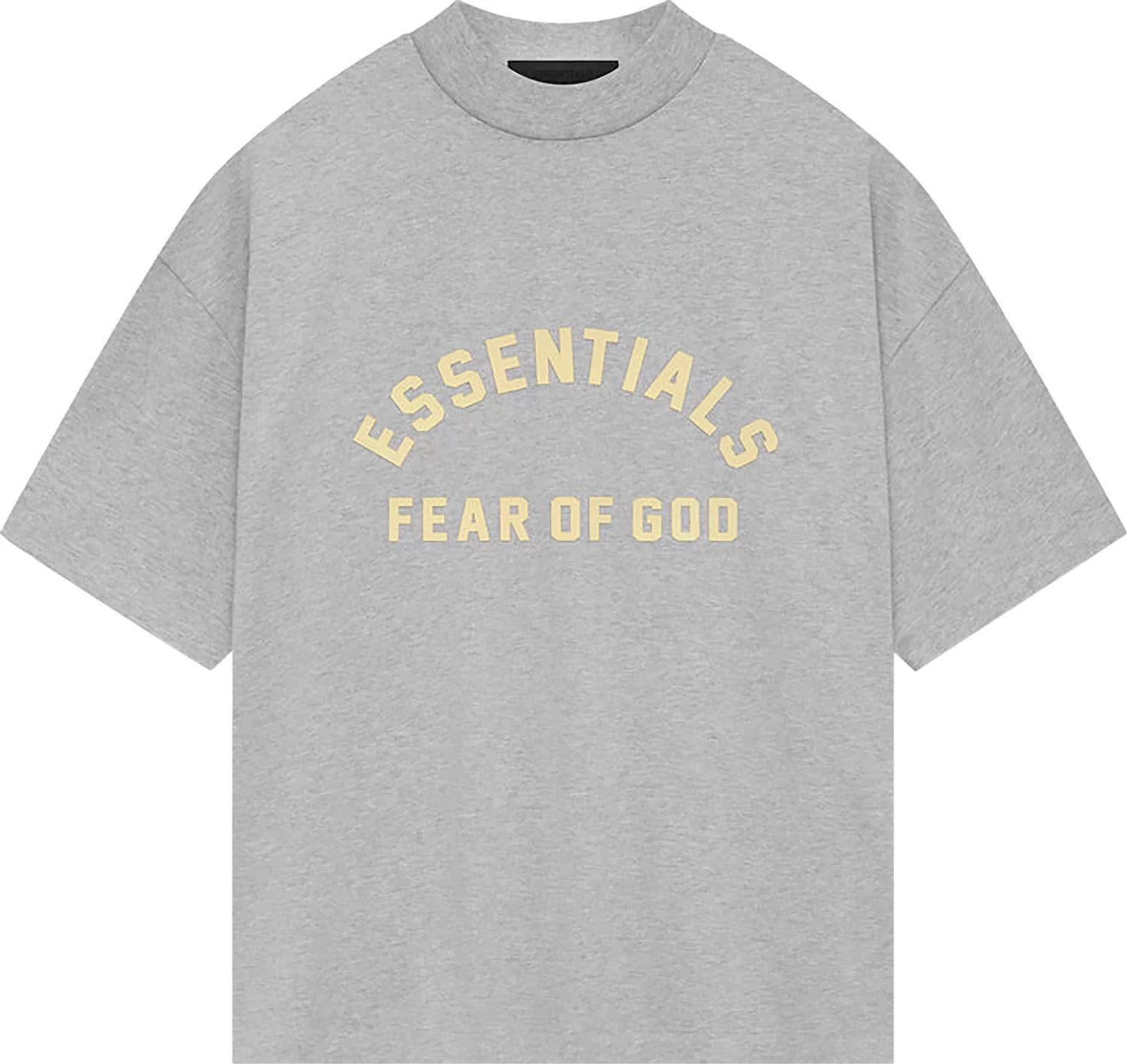 Fear of God Essentials Heavy Jersey Crewneck T-Shirt 'Light Heather Grey'