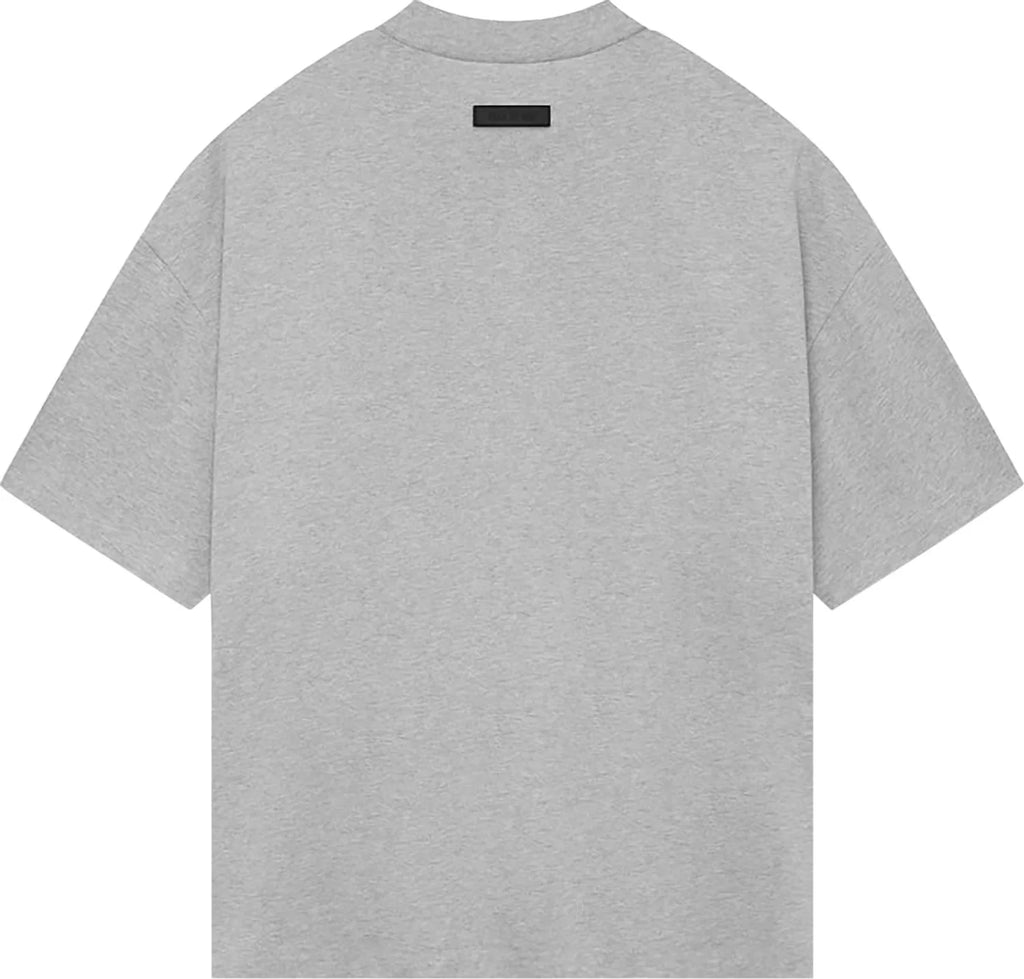 Fear of God Essentials Heavy Jersey Crewneck T-Shirt 'Light Heather Grey'
