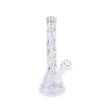 Twisted Neck Holographic Beaker Bong 12.5 Inch Glass Bong