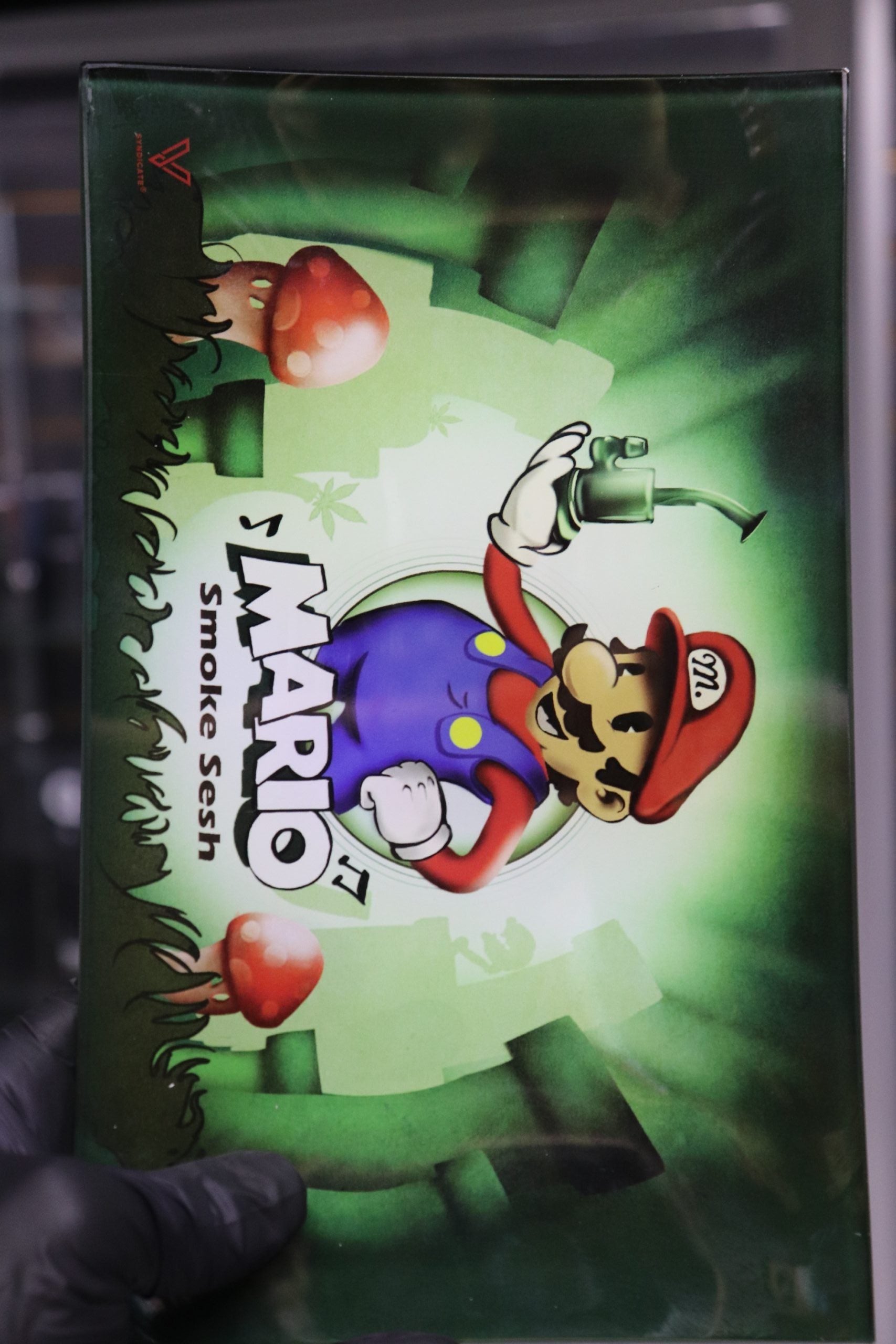 TRAY DE VIDRIO SYNDICATE MARIO