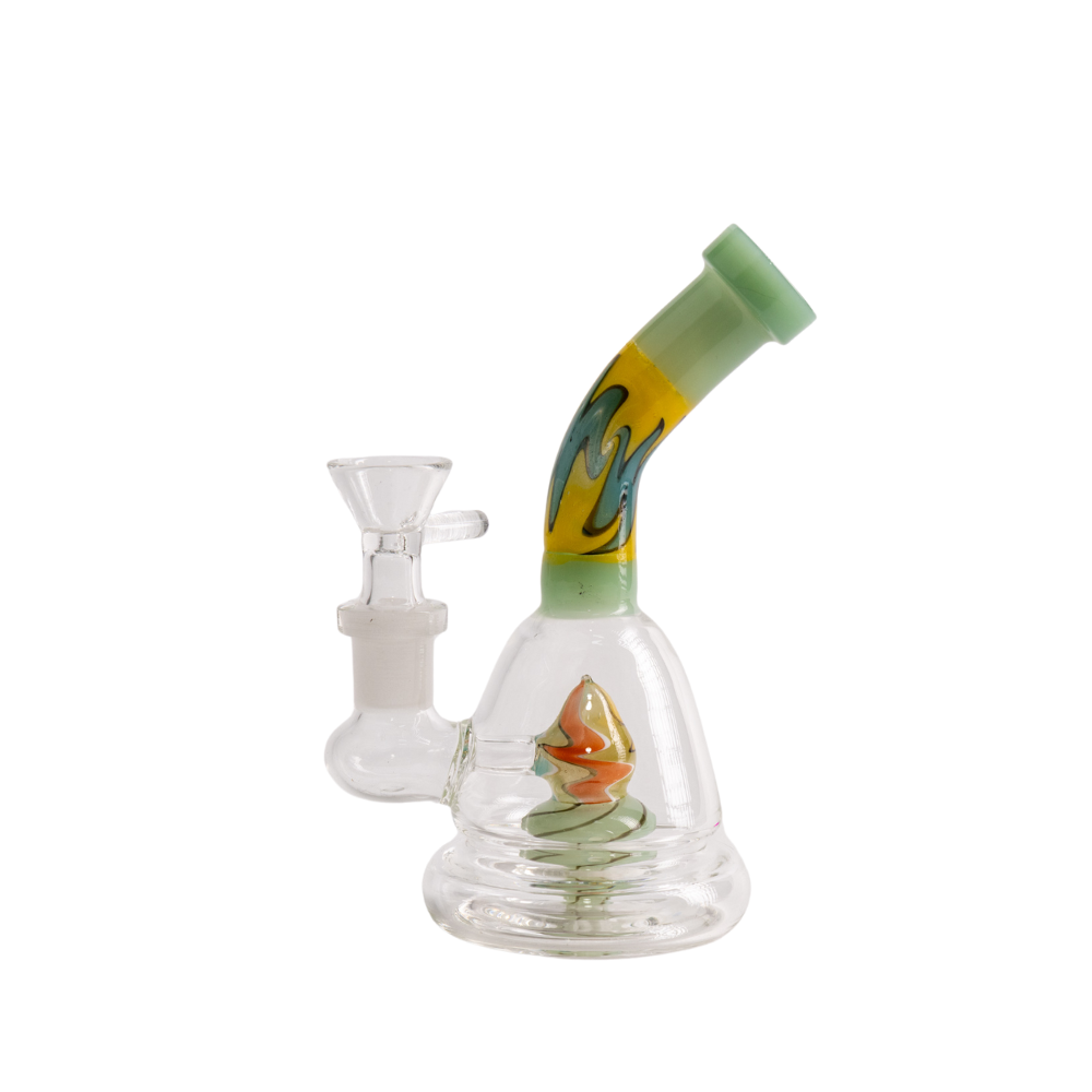 6'' Water Pipe Bong with Dome Shower