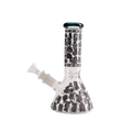 8in Mini Beaker Color Mouth Desing