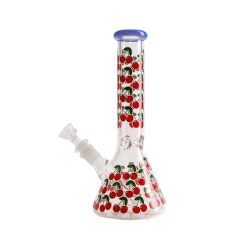 10in Flower Cherry Beaker
