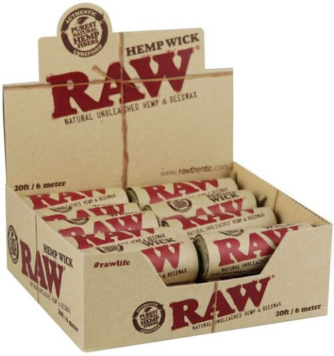 RAW HEMP WICK 6m