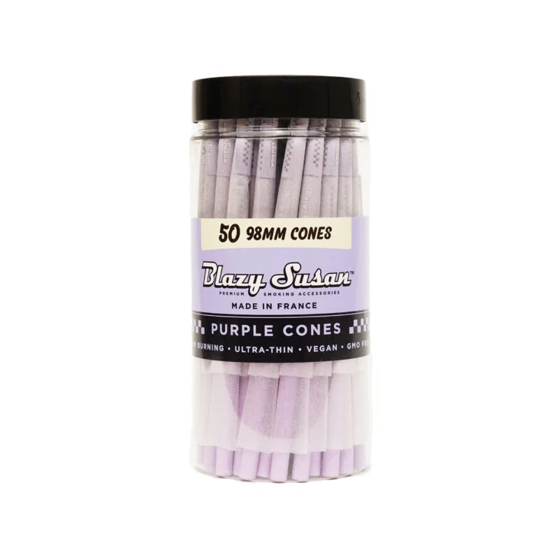 BLAZY SUSAN CONES 98MM PURPLE