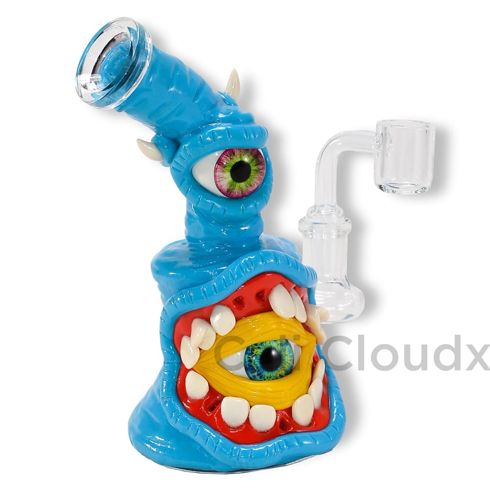 PIPA DE AGUA DE 6" CLAY ART MULTI EYE FACE SIDE