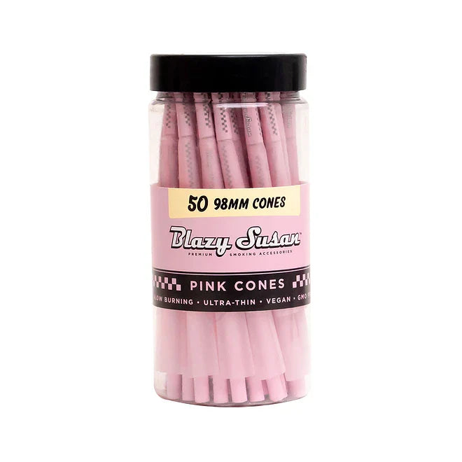 Blazy Susan 50 KS Cones Pink Jar
