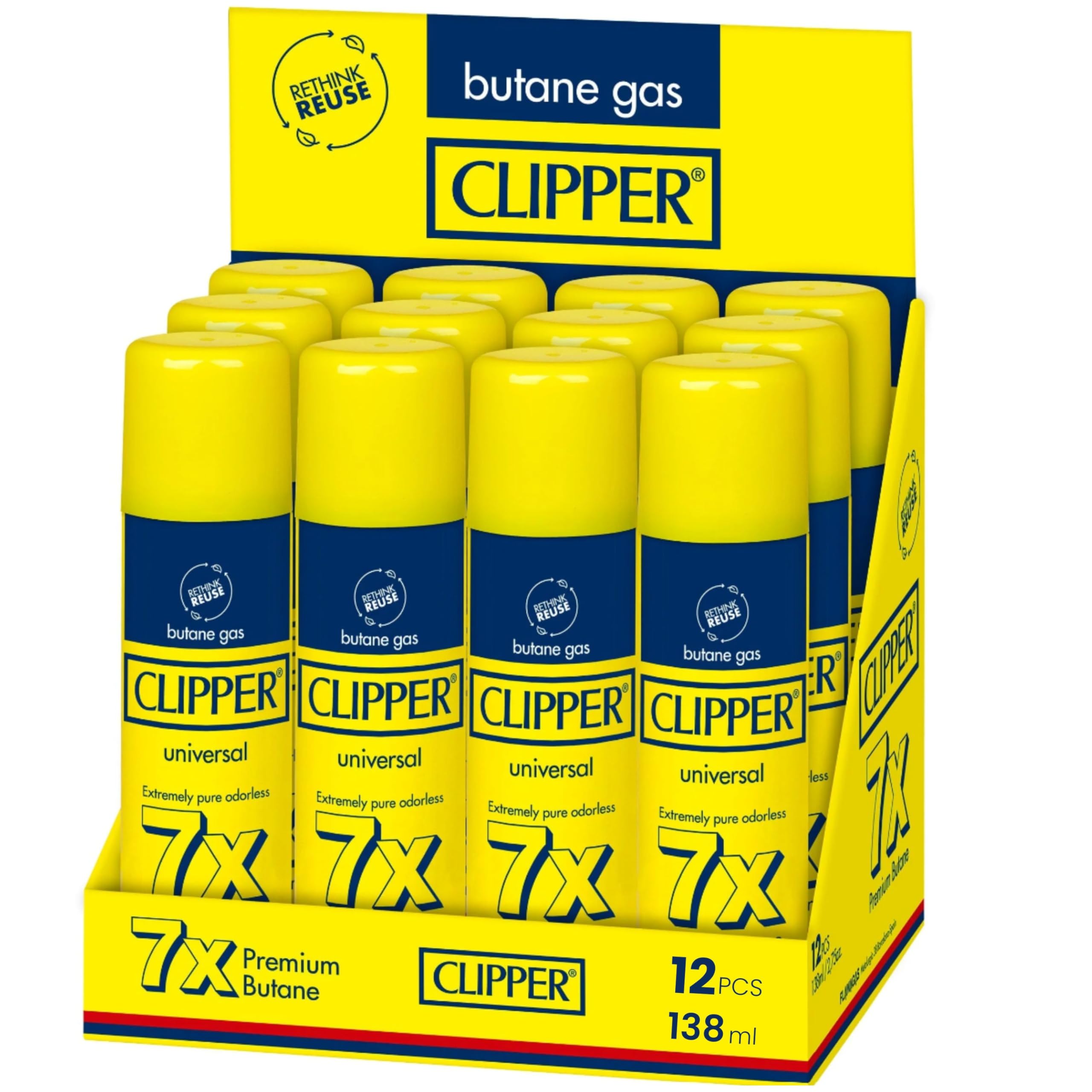 Gas Butano Clipper 1 unid