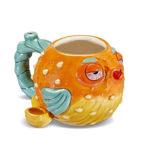 PUFFERFISH MUG CERAMICA