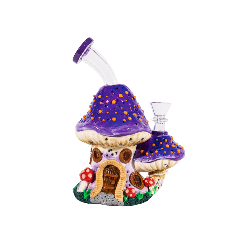 Bong Casa Hongo Mágico Glow Dark 1