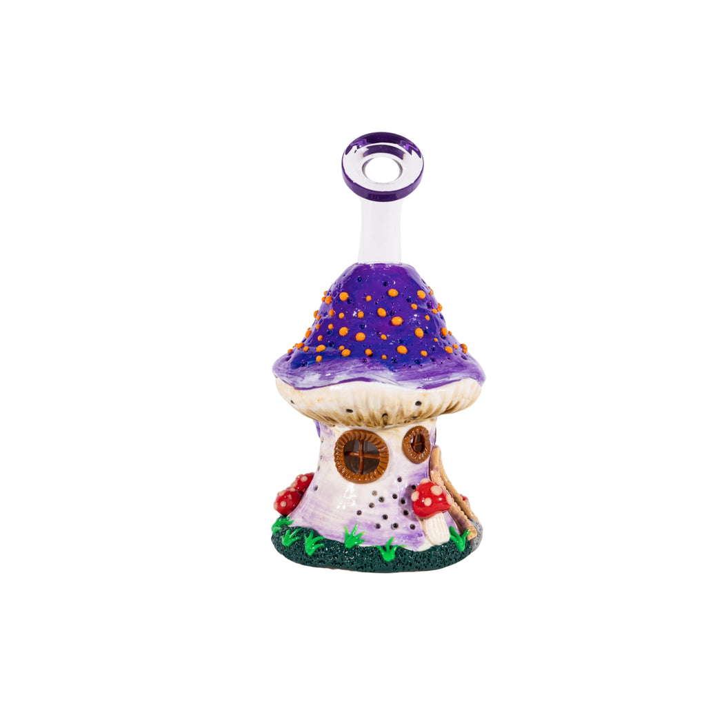 Bong Casa Hongo Mágico Glow Dark 1