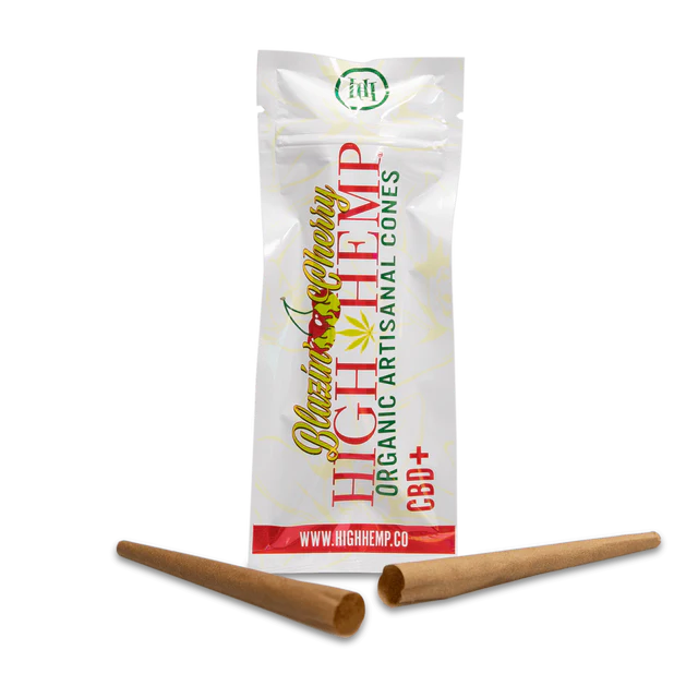 High Hemp Artisanal Wrap Cones Cherry
