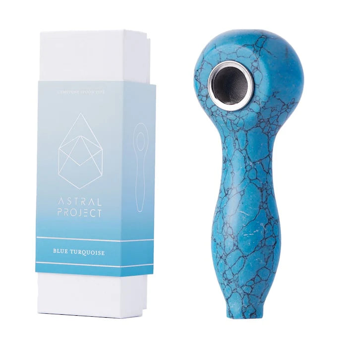 Astral Project Gemstone Spoon Pipe