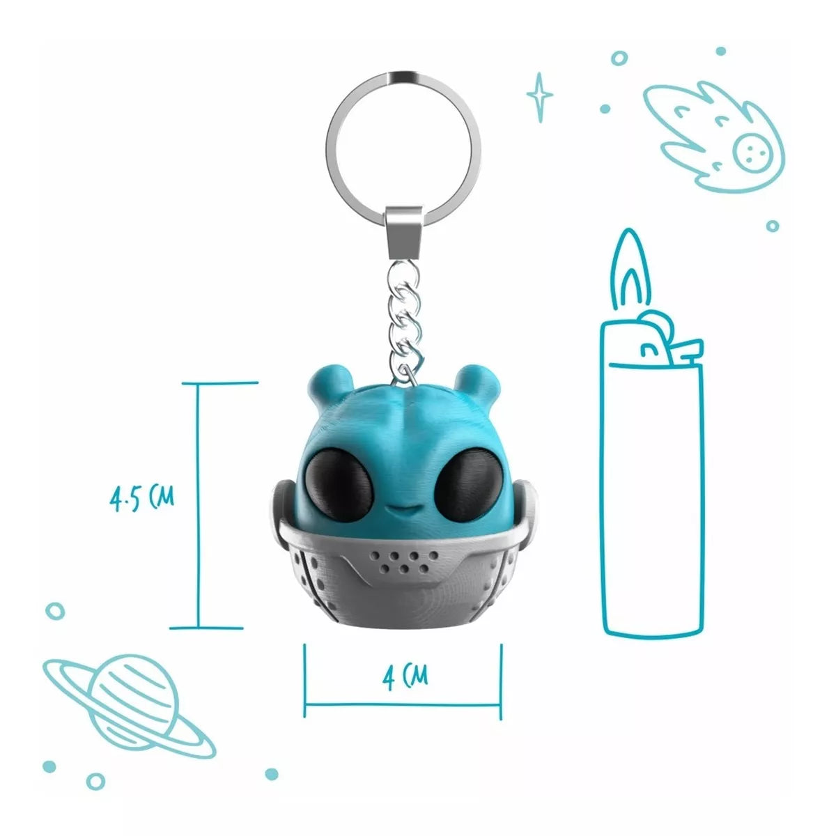 Cogonauts Mini Unaki - Llavero Picador