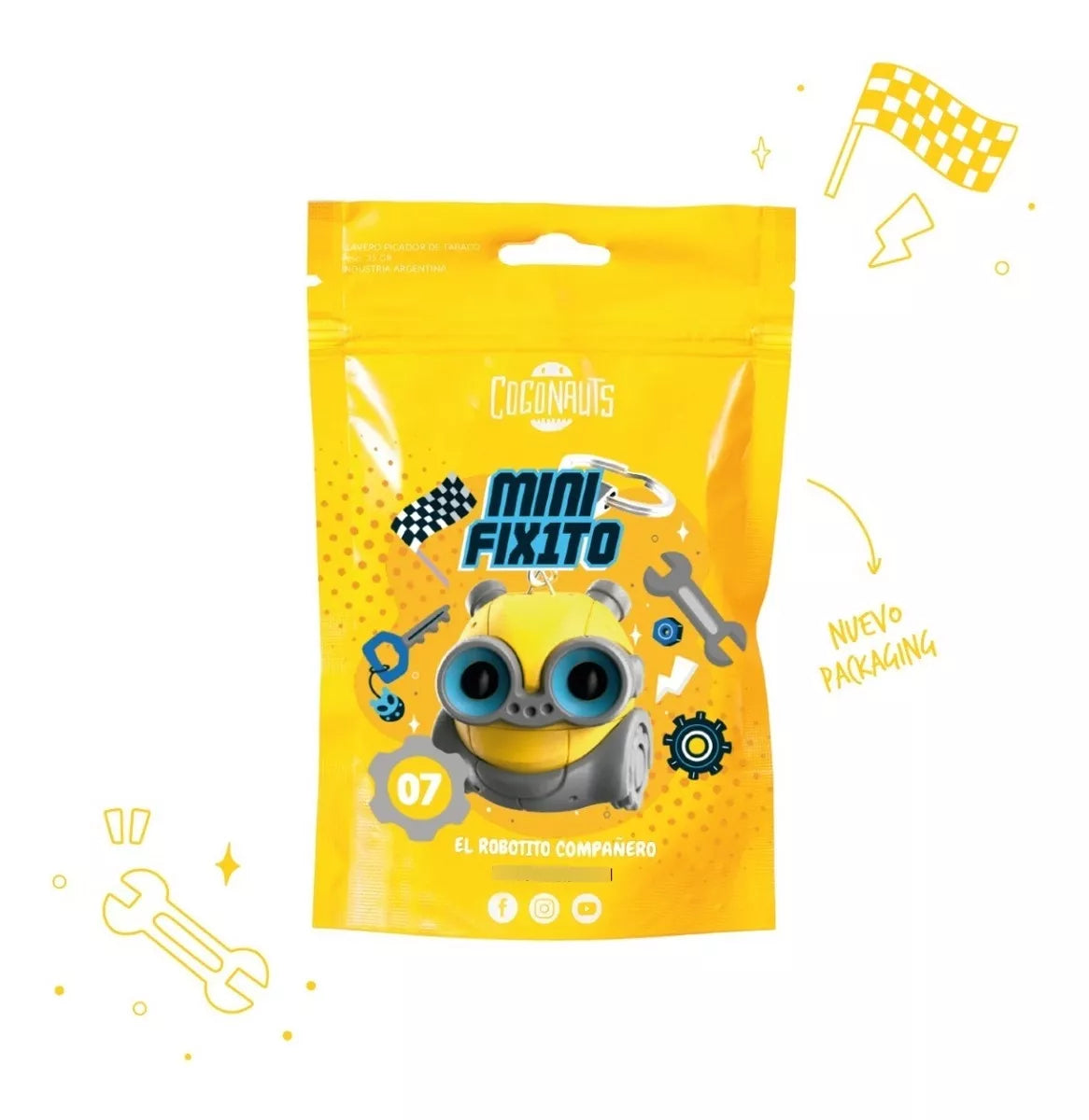 Cogonauts Mini Fixito - Llavero Picador