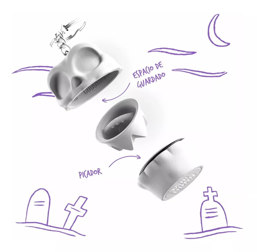 Cogonauts Picador De Hierbas Grinder Donn Color Blanco
