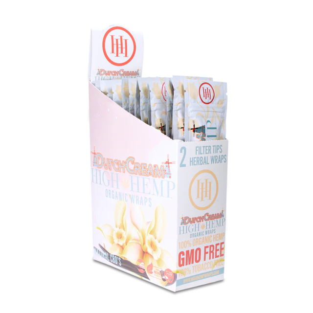 High Hemp Wraps Dutch Cream