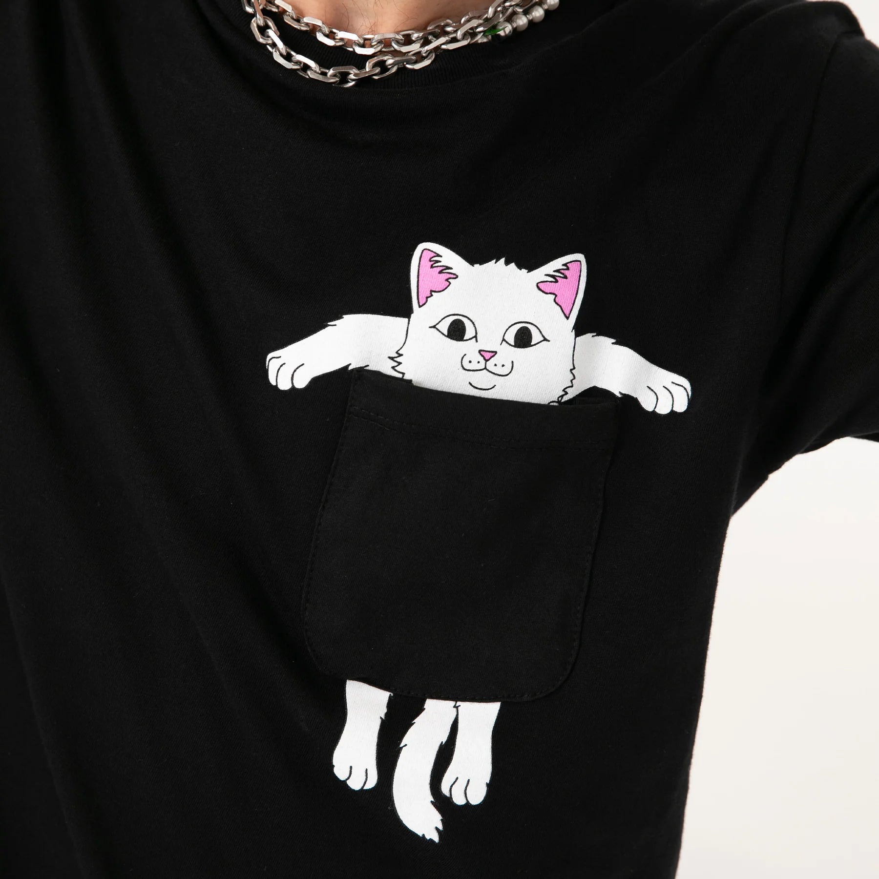 RIPNDIP BROKE THE POCKET POCKET TEE