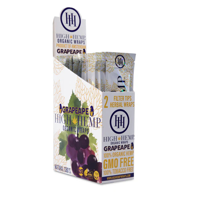 High Hemp Wraps Grapeape
