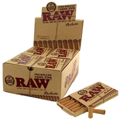 RAW PRE ROLLED CONE TIPS