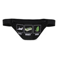 PUSSY MONEY WEED FANNY PACK (BLACK)