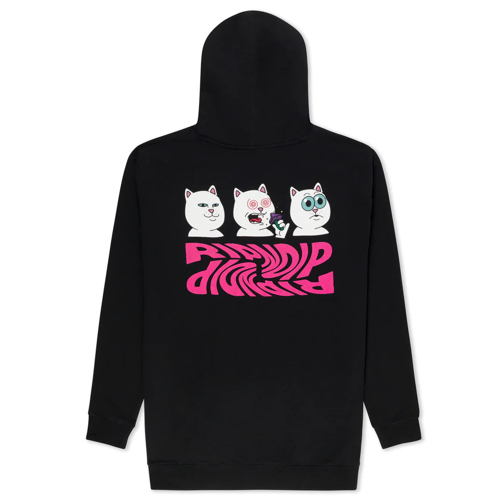 RIPNDIP SHROOM DIET HOODIE (BLACK)