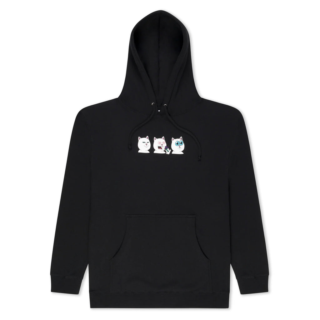 RIPNDIP SHROOM DIET HOODIE (BLACK)