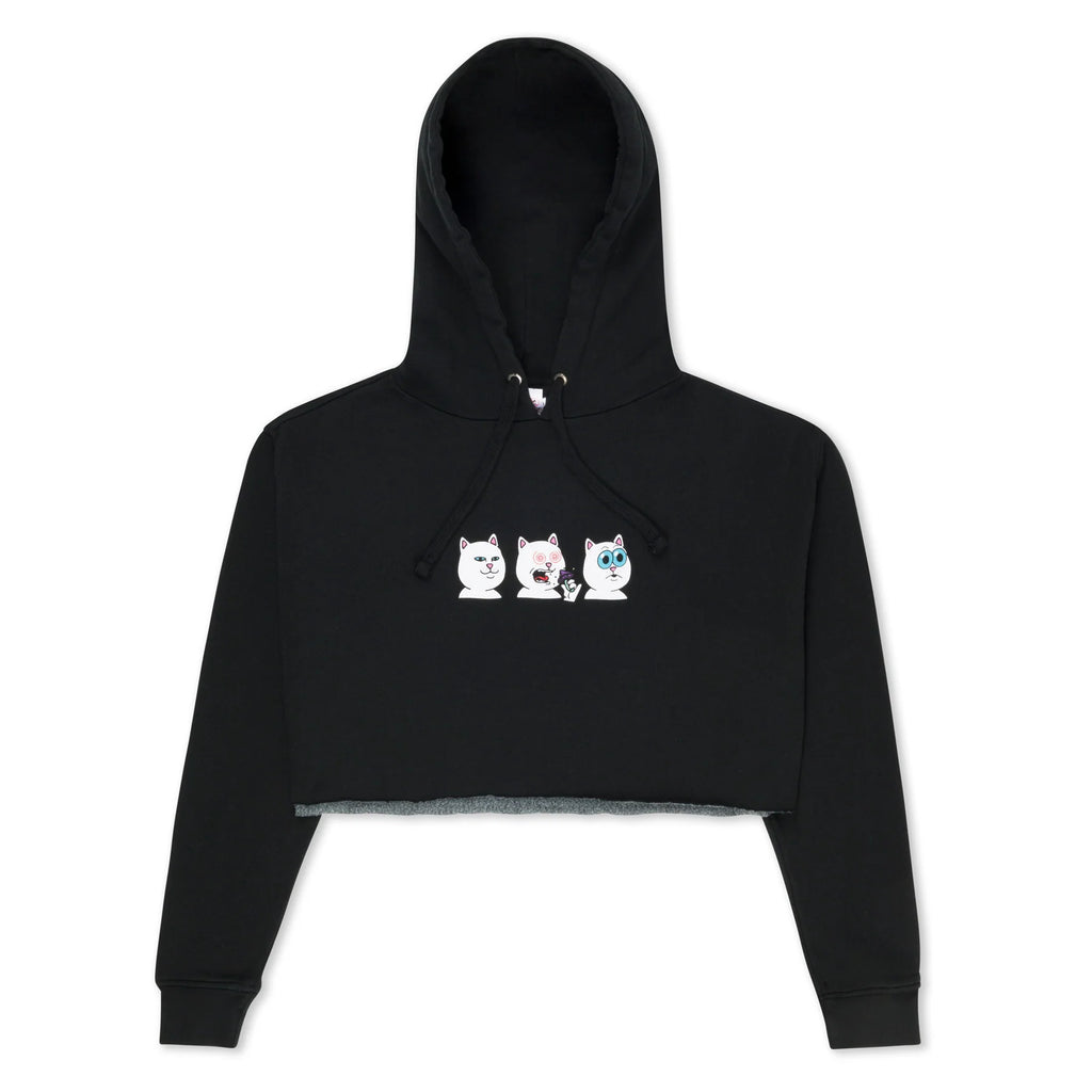 RIPNDIP SHROOM DIET CROPPED HOODIE
