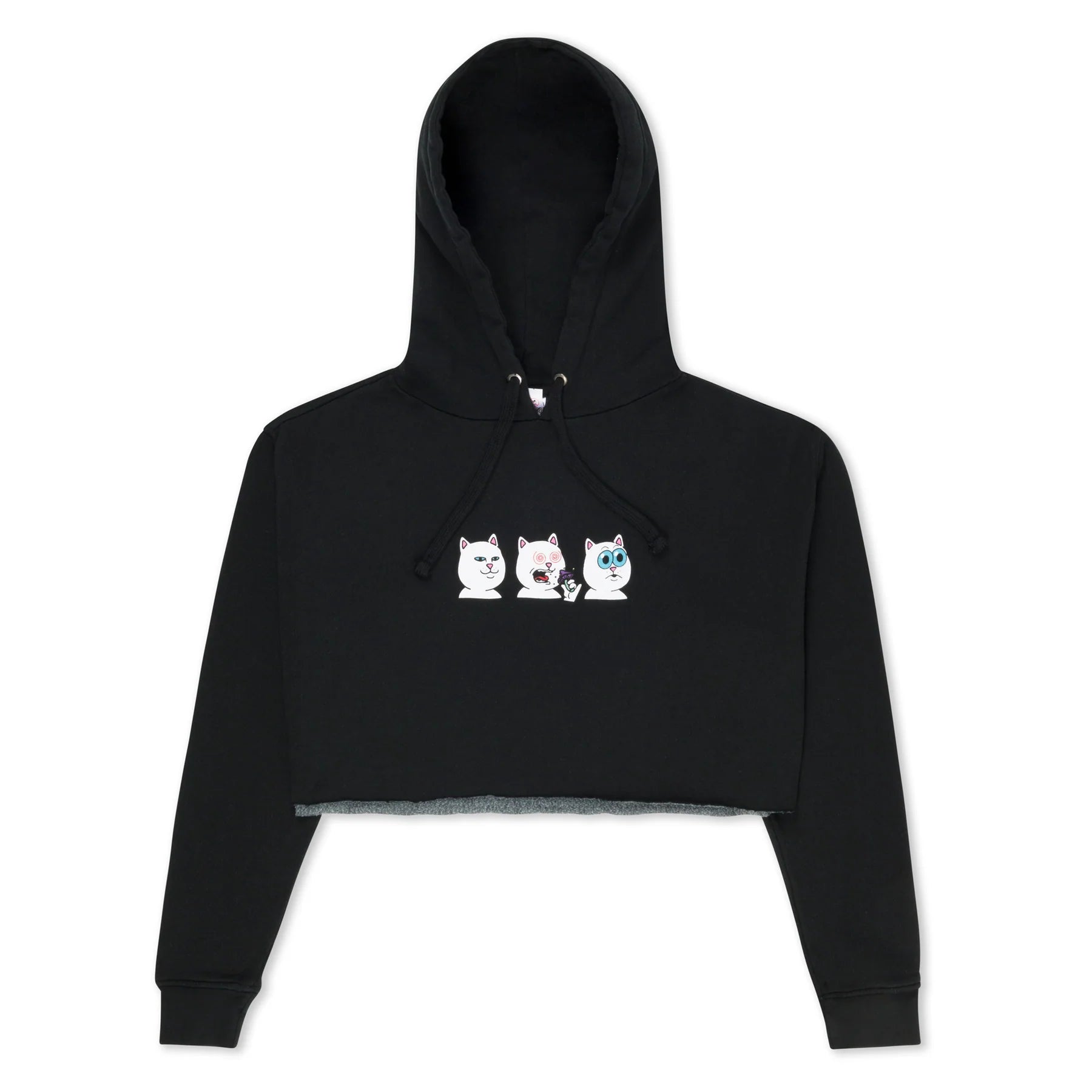 RIPNDIP SHROOM DIET CROPPED HOODIE