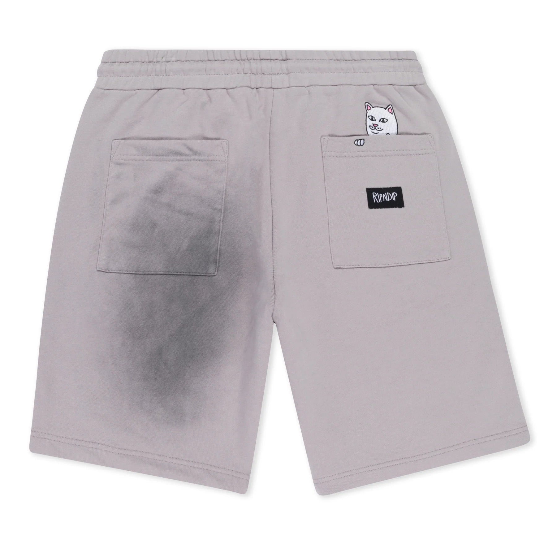 RIPNDIP SWEATSHORTS (CHARCOAL FADED DYE)