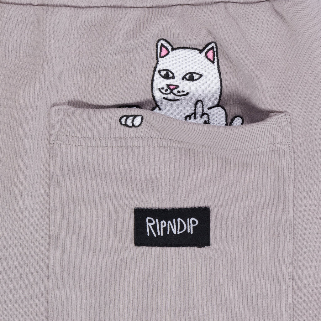 RIPNDIP SWEATSHORTS (CHARCOAL FADED DYE)
