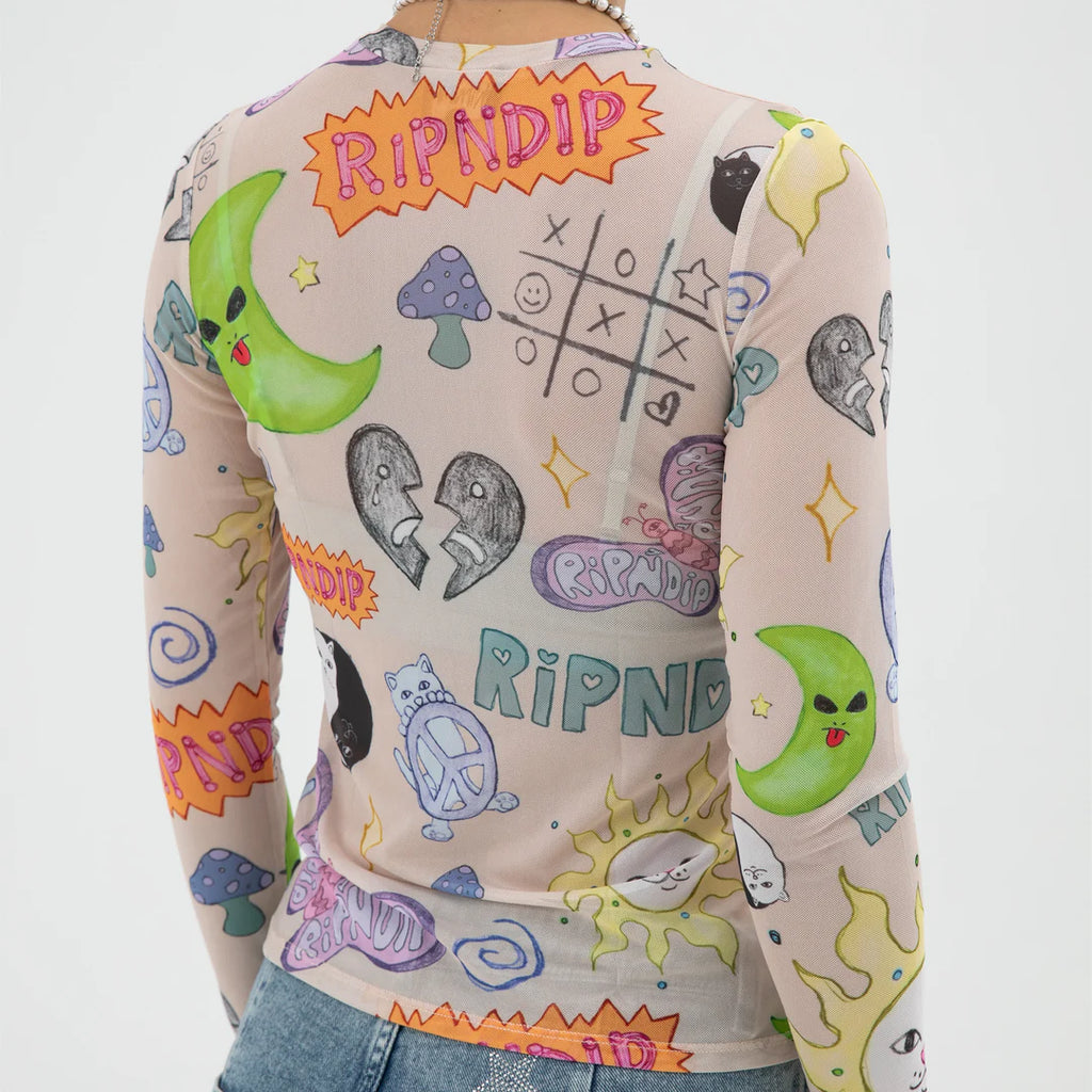 CIRCO LOCO MESH LONG SLEEVE (MULTI)