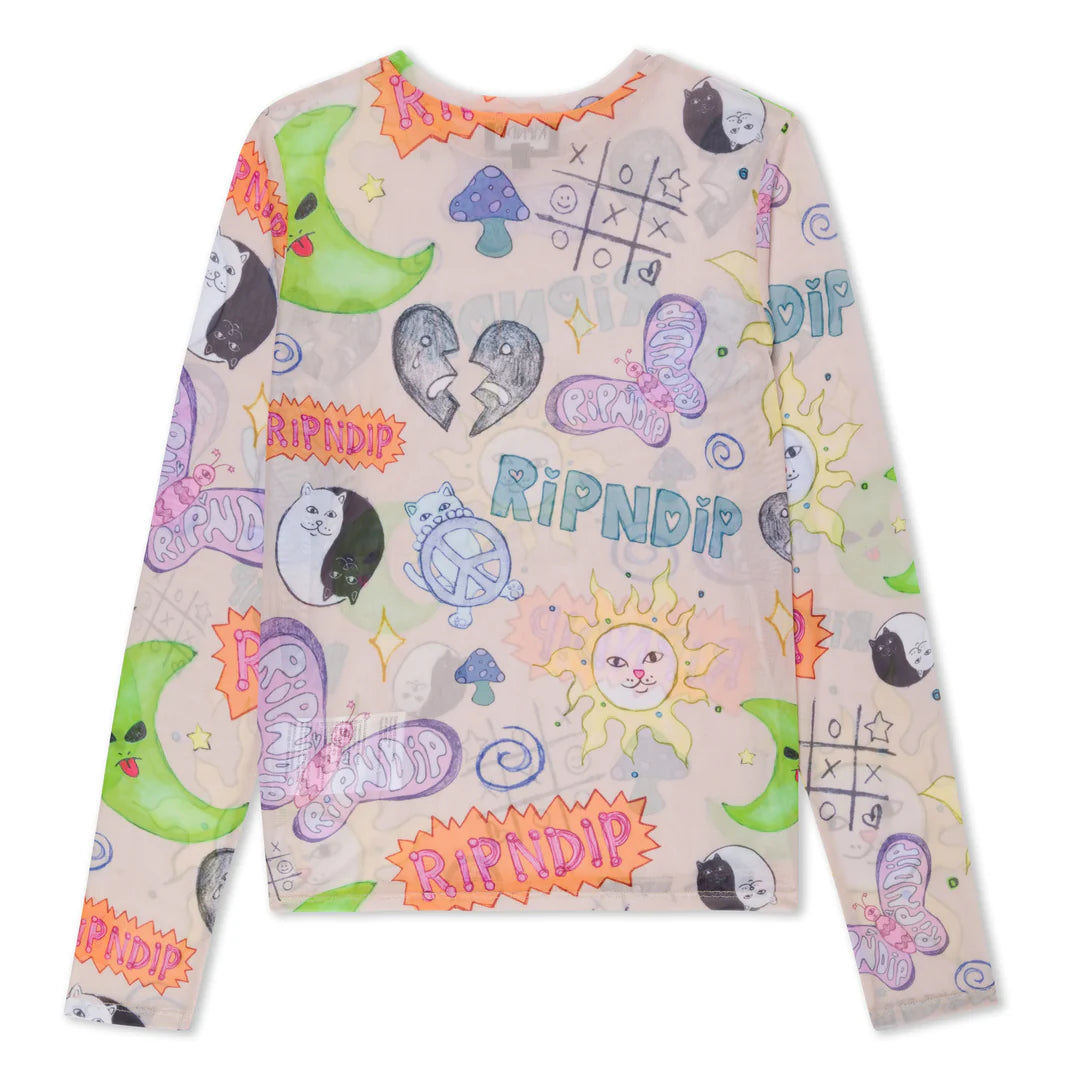 CIRCO LOCO MESH LONG SLEEVE (MULTI)
