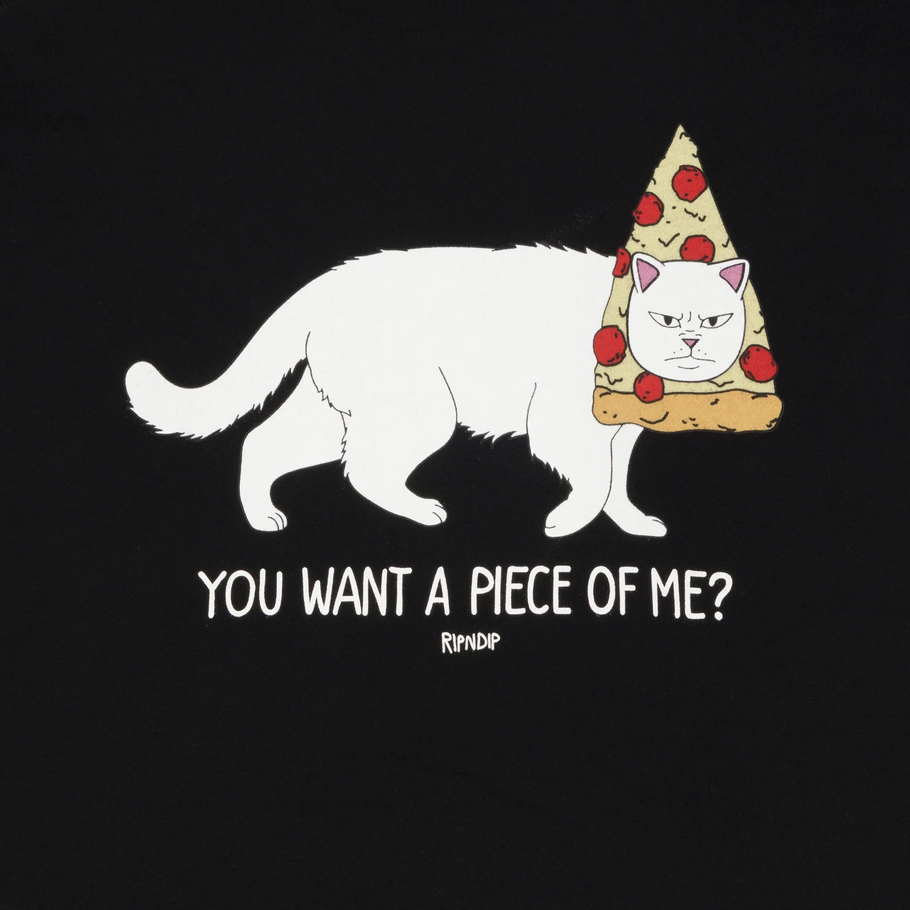 WANNA PIECE OF ME? HOODIE (BLACK)
