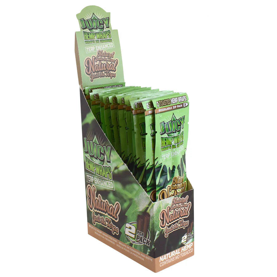 JUICY JAYS NATURAL HEMP WRAPS