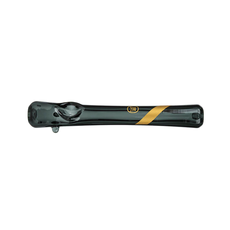 MARLEY NATURAL STEAMROLLER SMOKED GLASS GOLD STRIPE DECAL