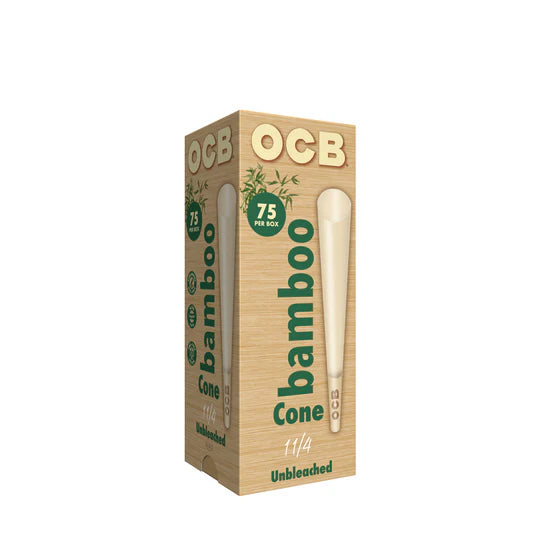 OCB  BAMBOO 1/4 CONES 75 U