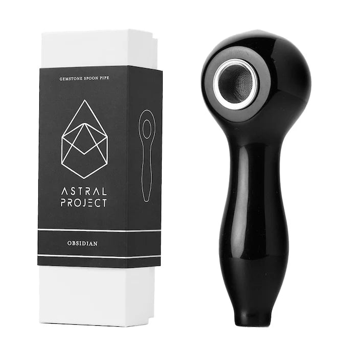 Astral Project Gemstone Spoon Pipe
