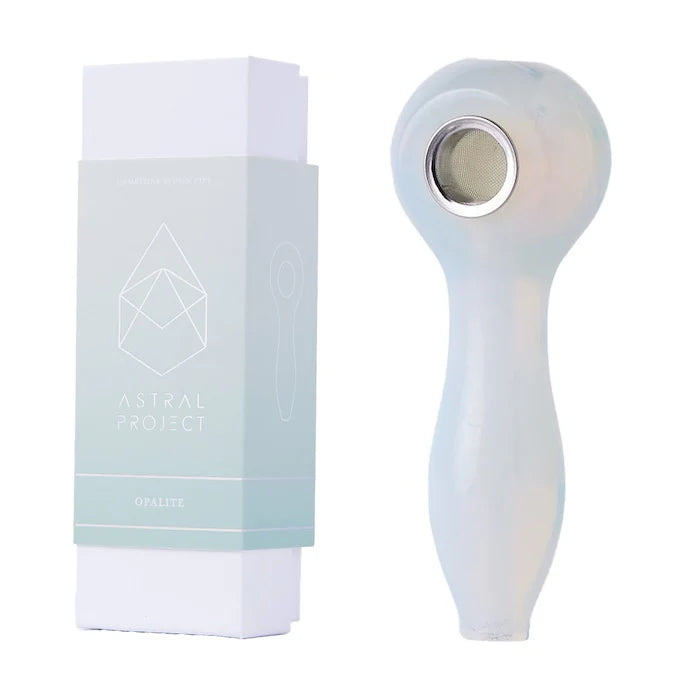 Astral Project Gemstone Spoon Pipe
