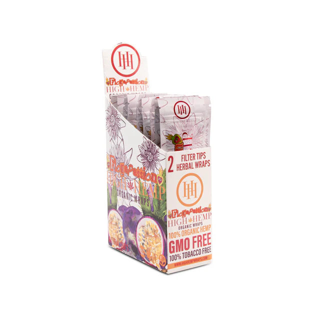 High Hemp Wraps Gum Flora Passion
