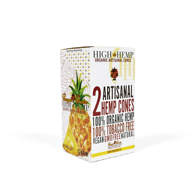 High Hemp Artisanal Wrap Cones Pineapple Paradise