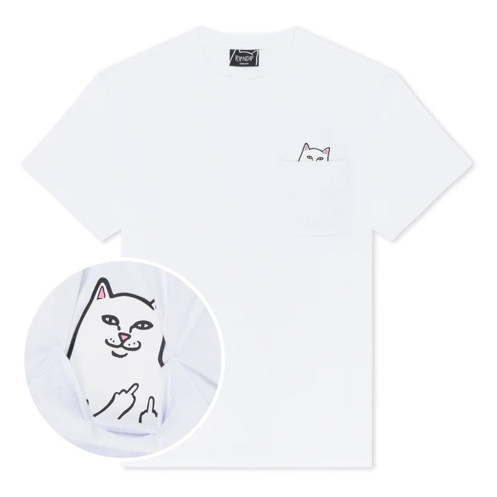 Ripndip Lord Nermal Pocket Tee - White