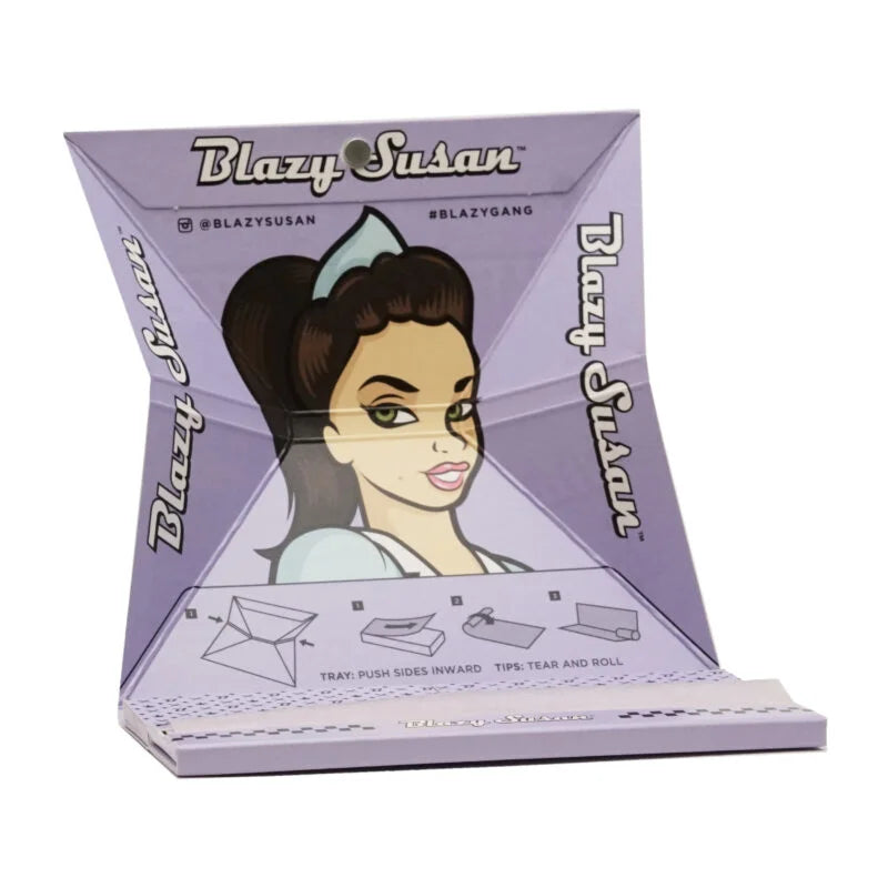 Blazy Susan Purple Deluxe Rolling Kit | King Size