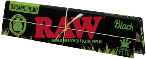 RAW BLACK KING SIZE ORGANIC HEMP