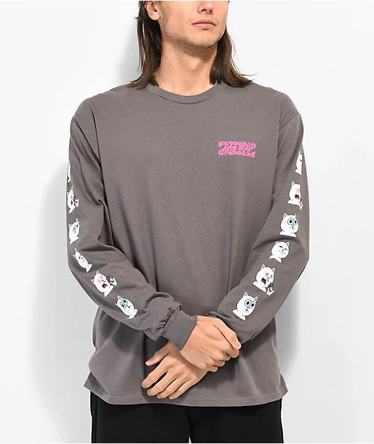Shroom Diet Long Sleeve (Charcoal)