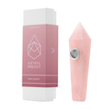 Gemstone Spoon Pipe Rose Quartz
