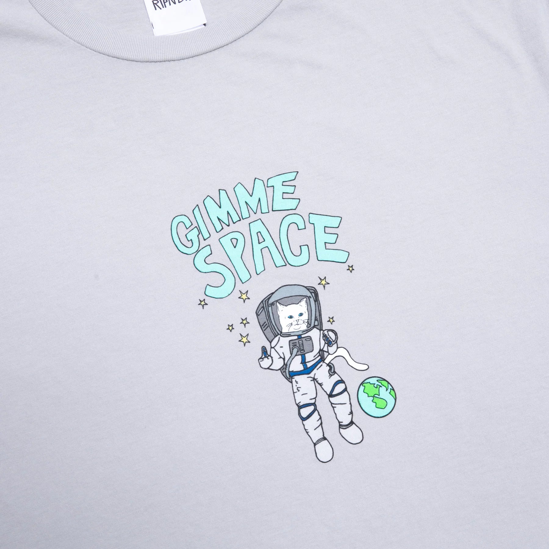 RIPNDIP GIMME SPACE TEE (GREY)
