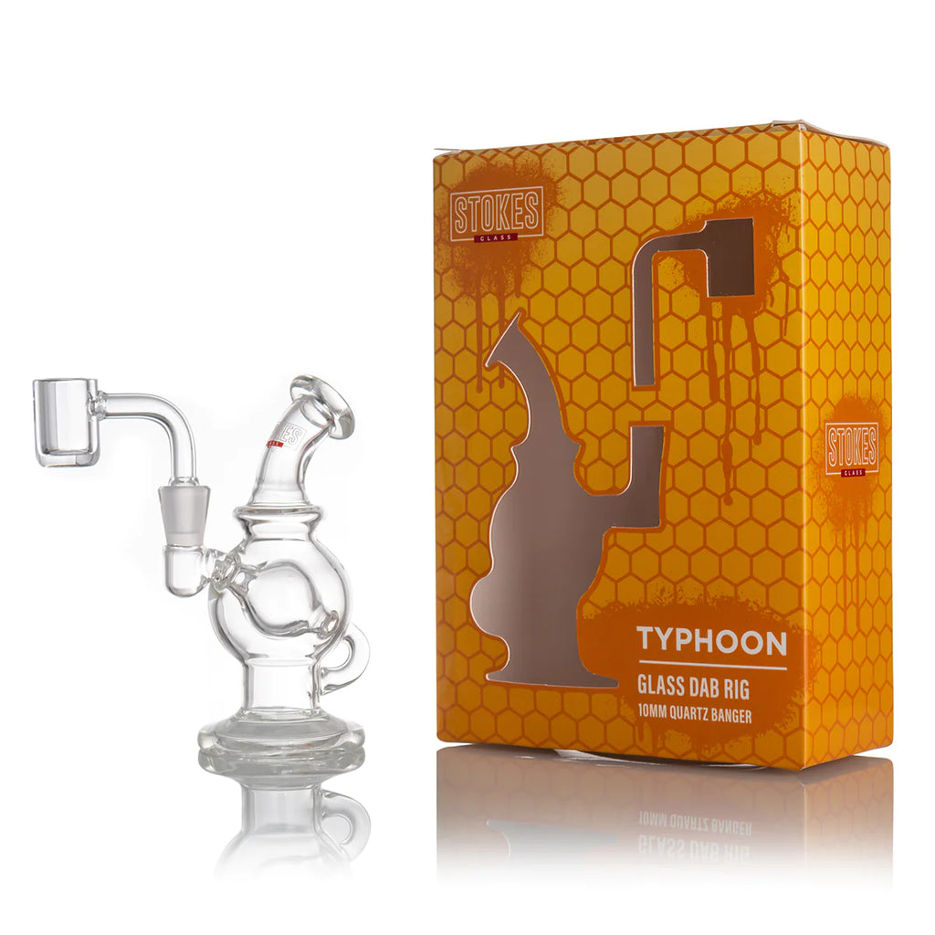 Dab Rig Typhoon – Stokes Glass  10MM